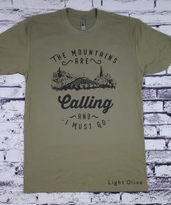The Mountains Are Calling And I Must Go Tee Shirt - Space Mountain, Thunder Mountain, Space Mountain - Image 4