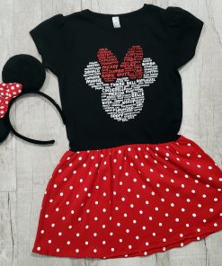 Minnie Polka Dot Bow Toddler Infant Dress