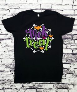 TRICK OR TREAT Disney Halloween Mickey Bat Shirt For Mickey's Not So Scary Halloween Party