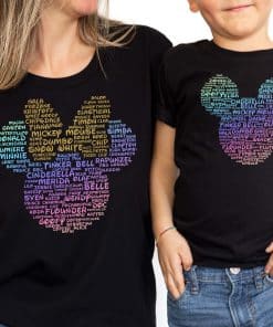Disney Family Shirts Mickey and Minnie Head WDW 50th Anniversary Celebration Custom Disney Vacation Shirts Disney World WDW Disneyland Shirts